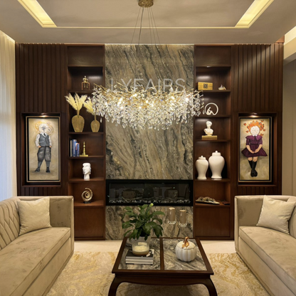 Lumiéra - French-Inspired Crystal Branch Chandelier
