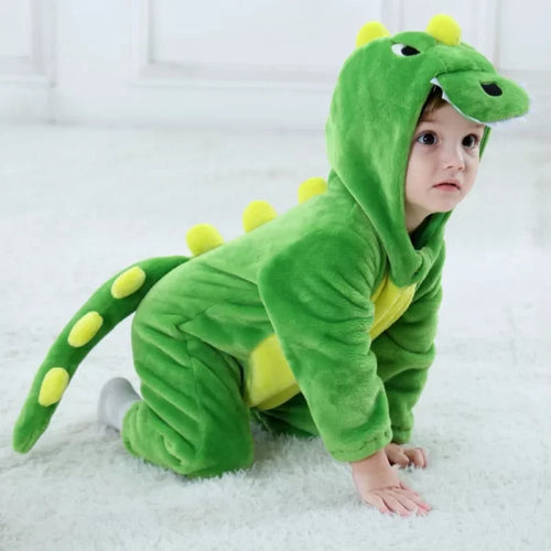 Lalora DinoCuddle – Adorável disfarce de dinossauro bebé para aventuras aconchegantes