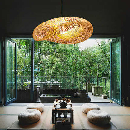 Lumiéra - Handwoven Bamboo Pendant Light