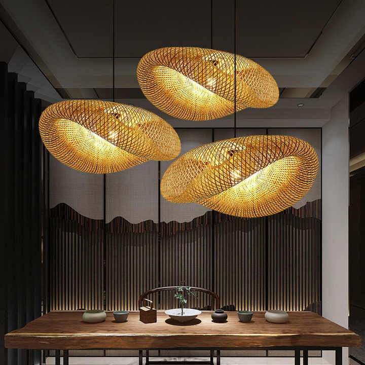 Lumiéra - Handwoven Bamboo Pendant Light