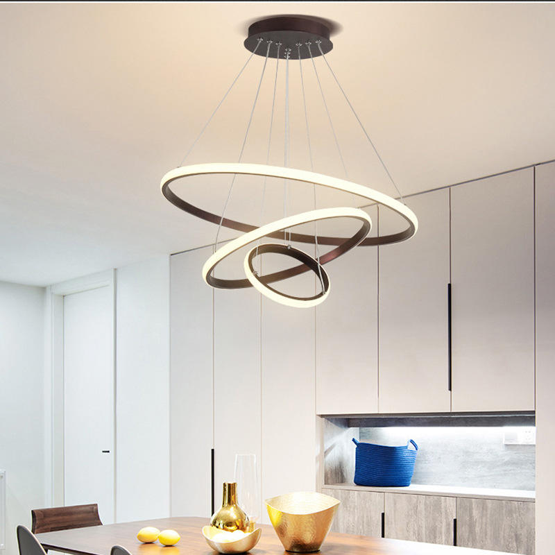 LumiAura - Modern Adjustable Ring Ceiling Light