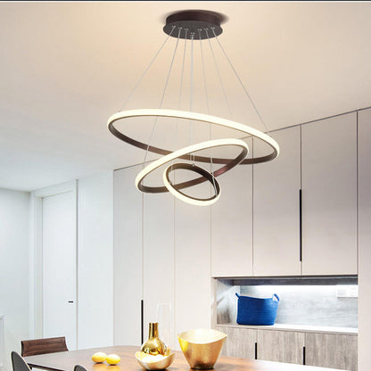 LumiAura - Modern Adjustable Ring Ceiling Light