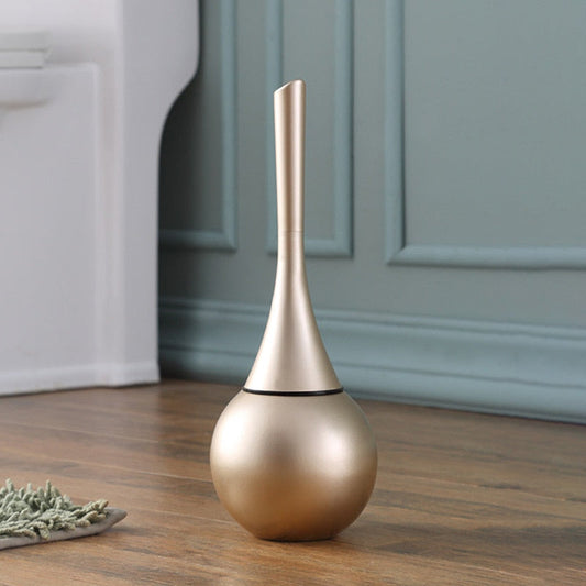 LuxeClean – Sleek Silicone Toilet Brush with Hygienic Design