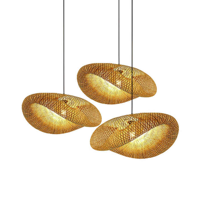 Lumiéra - Handwoven Bamboo Pendant Light