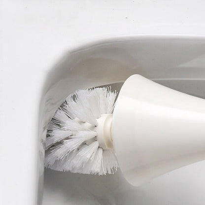 LuxeClean – Sleek Silicone Toilet Brush with Hygienic Design