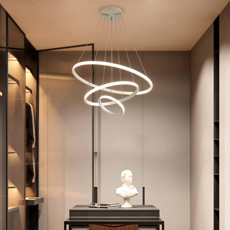 LumiAura - Modern Adjustable Ring Ceiling Light