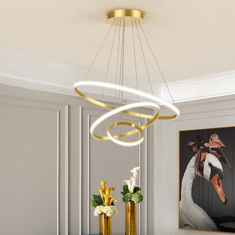 LumiAura - Modern Adjustable Ring Ceiling Light