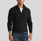 Eliot – Men’s Casual Cable Knit Sweater