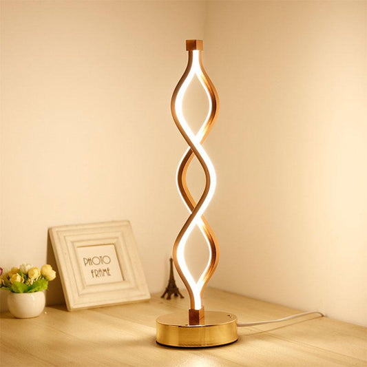 VinkaLine - Minimalist LED Table Lamp for Bedroom & Living Room Decor-1