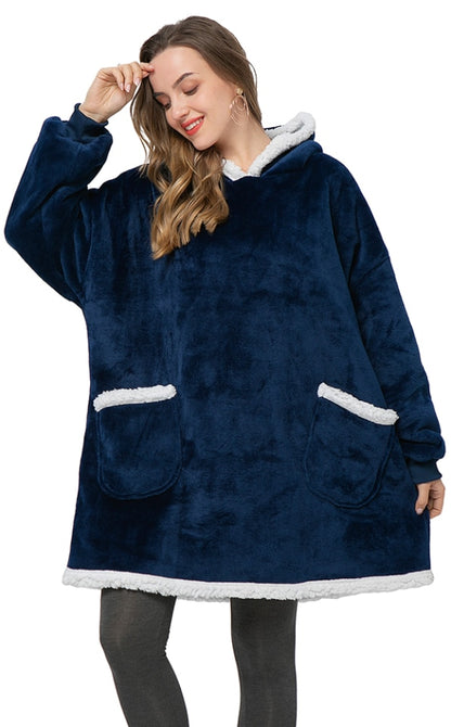 COZYBREEZE – Sweatshirt super macia e superdimensionada para mulher