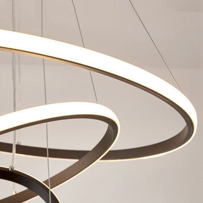 LumiAura - Modern Adjustable Ring Ceiling Light