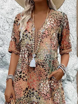 Harper | Midi Dress – Cotton, Floral, Elegant Women's Fashion 6