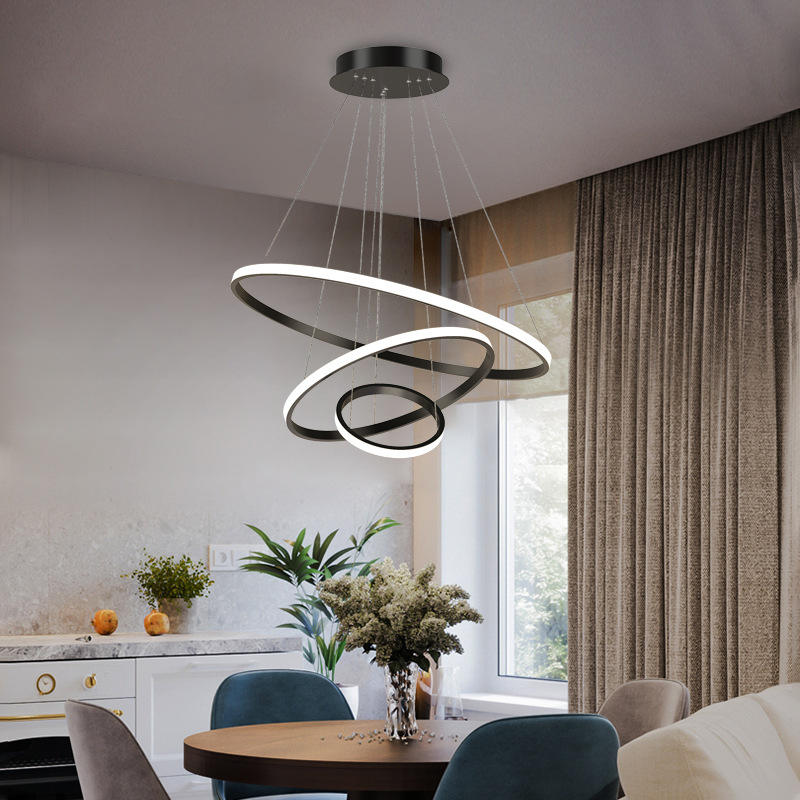 LumiAura - Modern Adjustable Ring Ceiling Light