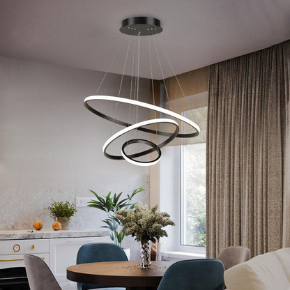 LumiAura - Modern Adjustable Ring Ceiling Light