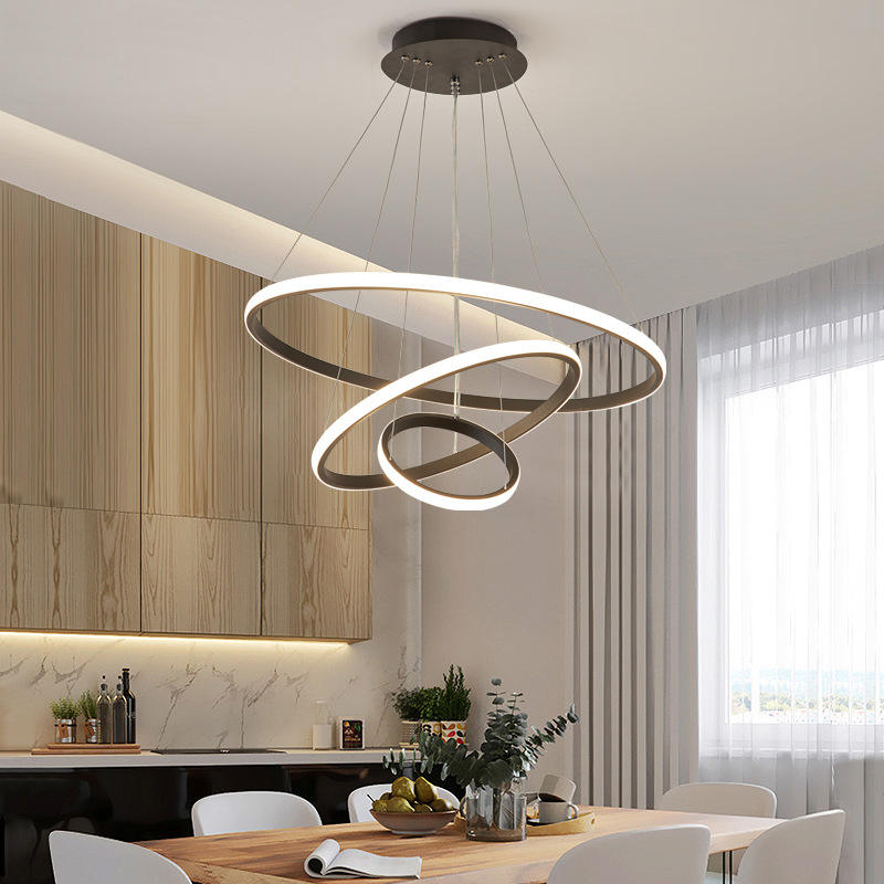 LumiAura - Modern Adjustable Ring Ceiling Light
