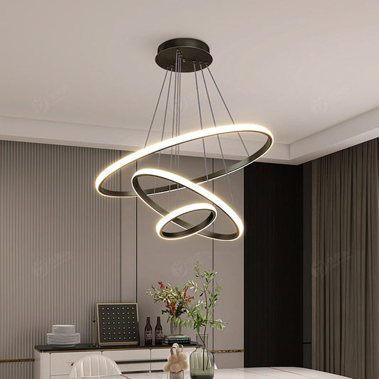 LumiAura - Modern Adjustable Ring Ceiling Light