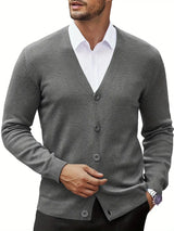 Henry – Men’s Button-Up Cardigan Sweater