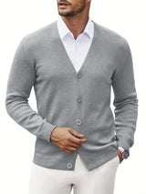 Henry – Men’s Button-Up Cardigan Sweater