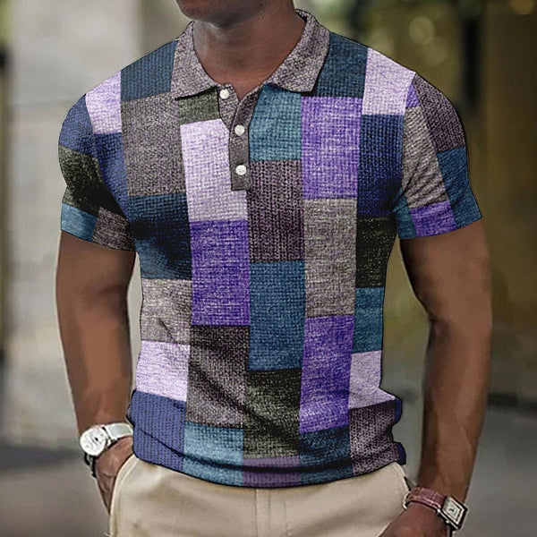 Henry | Men's Polo Shirt – 100% Cotton, Multicolored 0