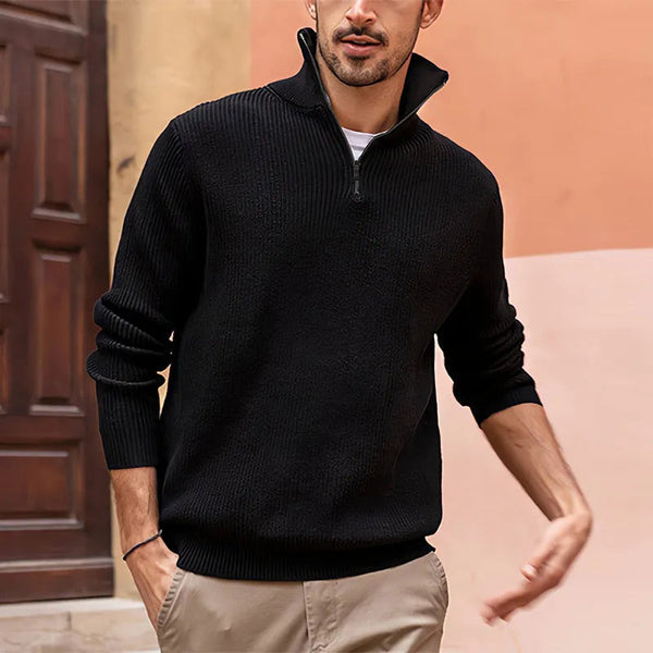 Ronan – Modern Men's Half-Zip Sweater