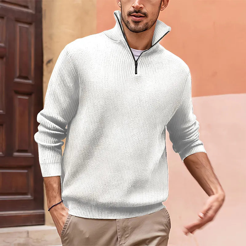 Ronan – Modern Men's Half-Zip Sweater