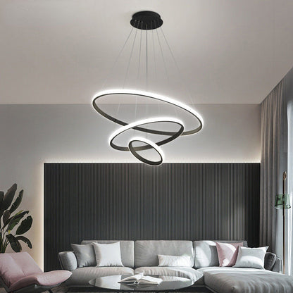 LumiAura - Modern Adjustable Ring Ceiling Light