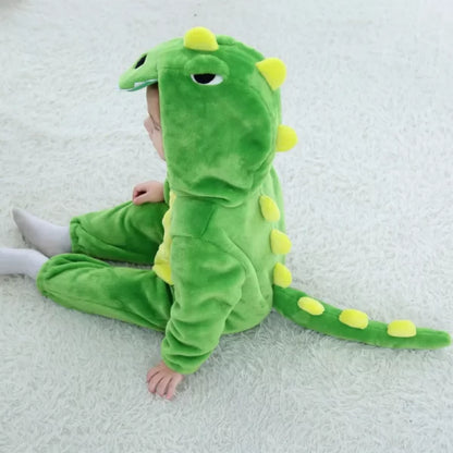 Lalora DinoCuddle – Adorável disfarce de dinossauro bebé para aventuras aconchegantes