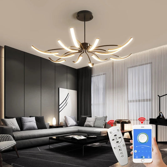 LumiLustre - Modern Ceiling Light