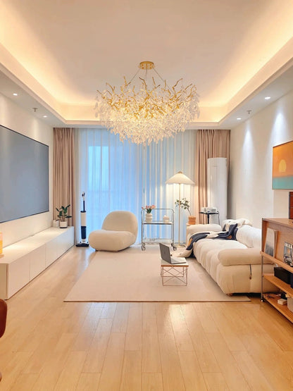 Lumiéra - French-Inspired Crystal Branch Chandelier