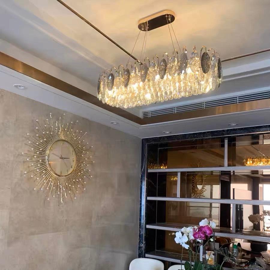CrystalGlow - Modern K9 Crystal Chandelier