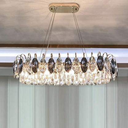 CrystalGlow - Modern K9 Crystal Chandelier