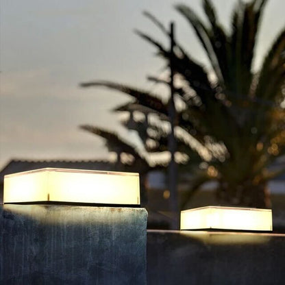 LumaSolar - Set of 2 Outdoor Solar LED Light with Stylish Design