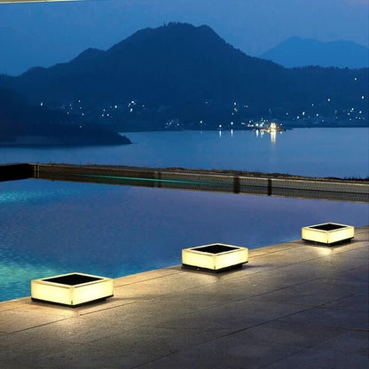 LumaSolar - Set of 2 Outdoor Solar LED Light with Stylish Design