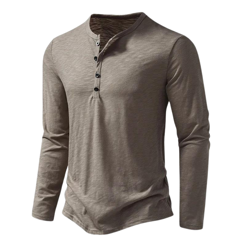 Luca - Casual Men's Long-Sleeve Shirt