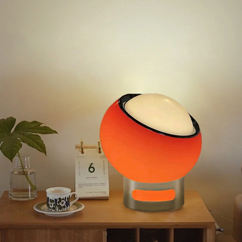 Modern Glass Hood Table Lamp - Soft Warm Glow for Bedroom & Living Room-4