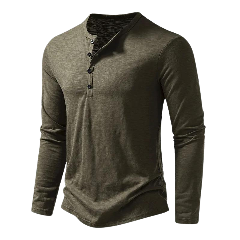 Luca - Casual Men's Long-Sleeve Shirt