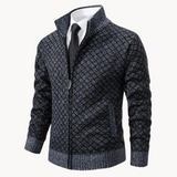 Luca – Men’s Jacquard Knit Turtleneck Sweater
