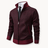 Luca – Men’s Jacquard Knit Turtleneck Sweater