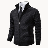 Luca – Men’s Jacquard Knit Turtleneck Sweater