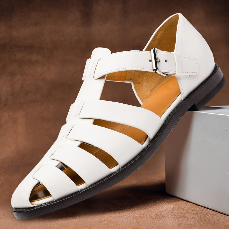Variant image for Modern Men's Leather Sandals - Stylish & Comfortable for Everyday Wear-1