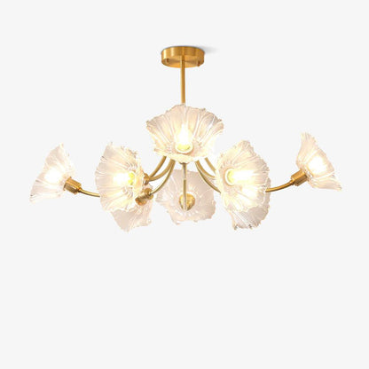 Lumiéra - Kalin Floral Glass Chandelier