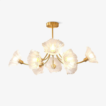 Lumiéra - Kalin Floral Glass Chandelier