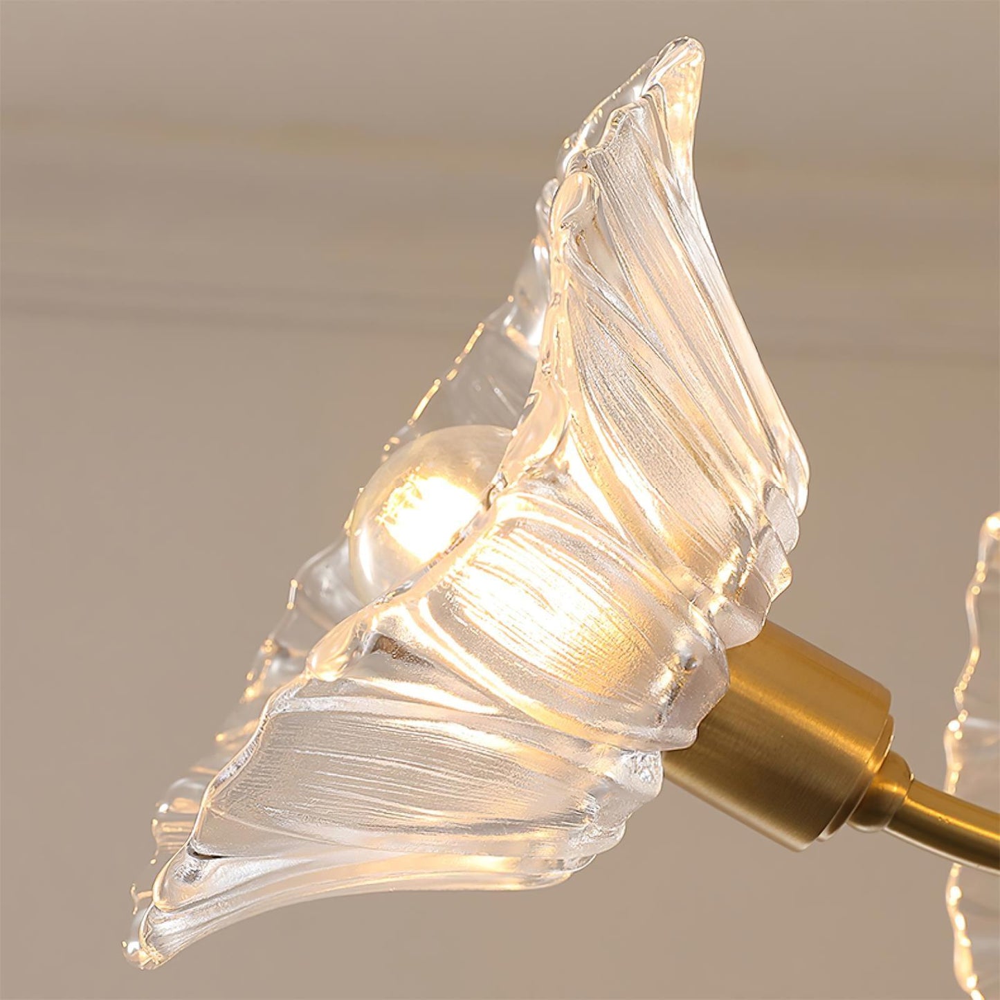 Lumiéra - Kalin Floral Glass Chandelier
