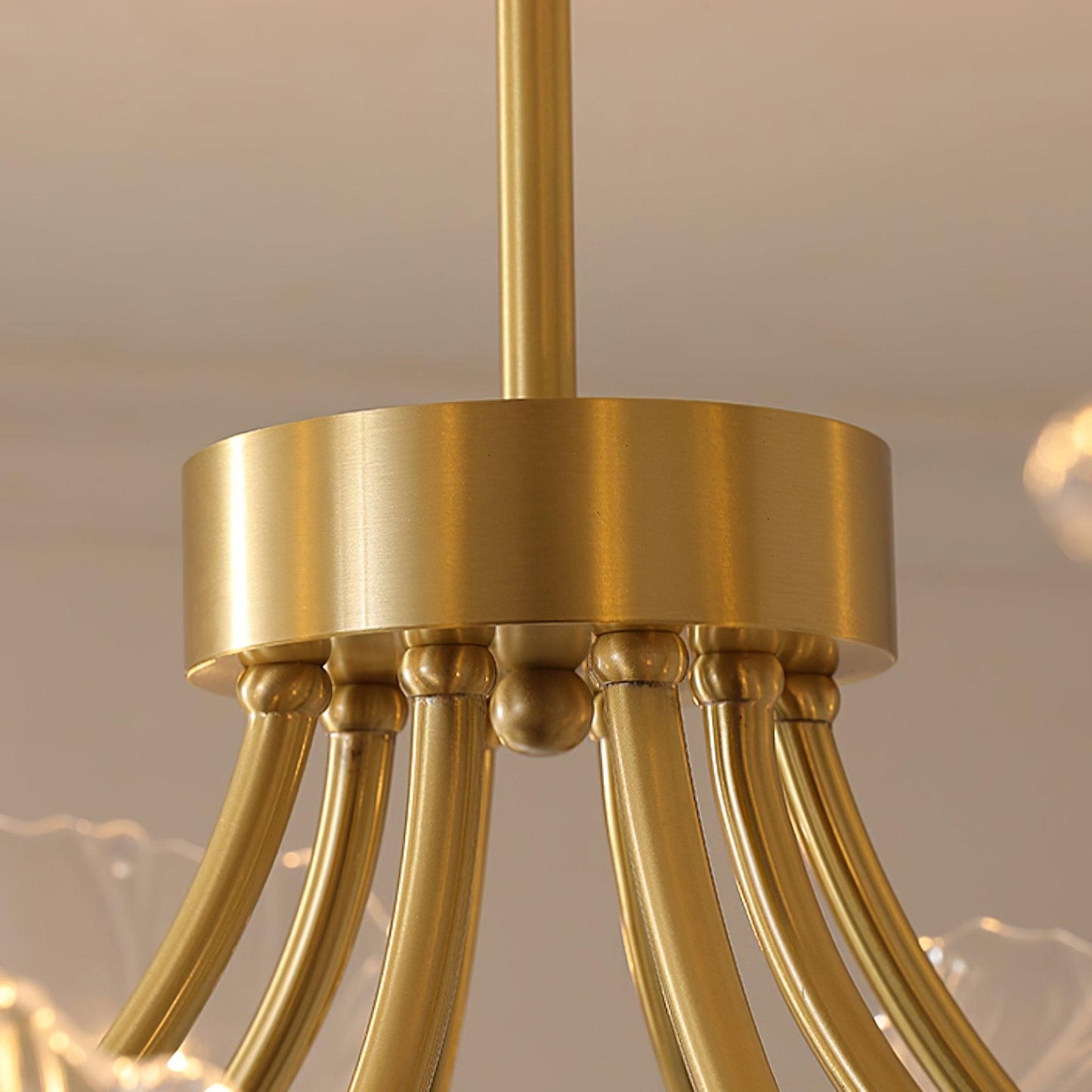 Lumiéra - Kalin Floral Glass Chandelier