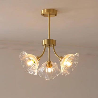 Lumiéra - Kalin Floral Glass Chandelier