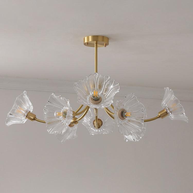 Lumiéra - Kalin Floral Glass Chandelier