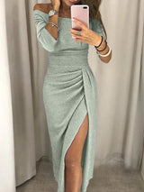 Katharina | Modern Style Glitter Dress 2