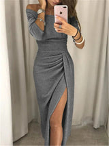 Katharina | Modern Style Glitter Dress 4