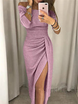 Katharina | Modern Style Glitter Dress 7