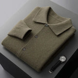 Leon – Men's Classic Wool Cardigan